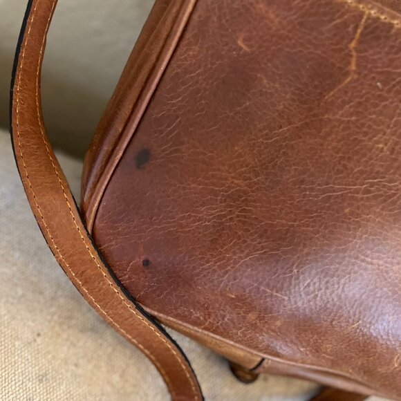 Patricia Nash Italian Leather Karisa Bohemian Festival Saddle/Crossbody Bag - Picture 7 of 16